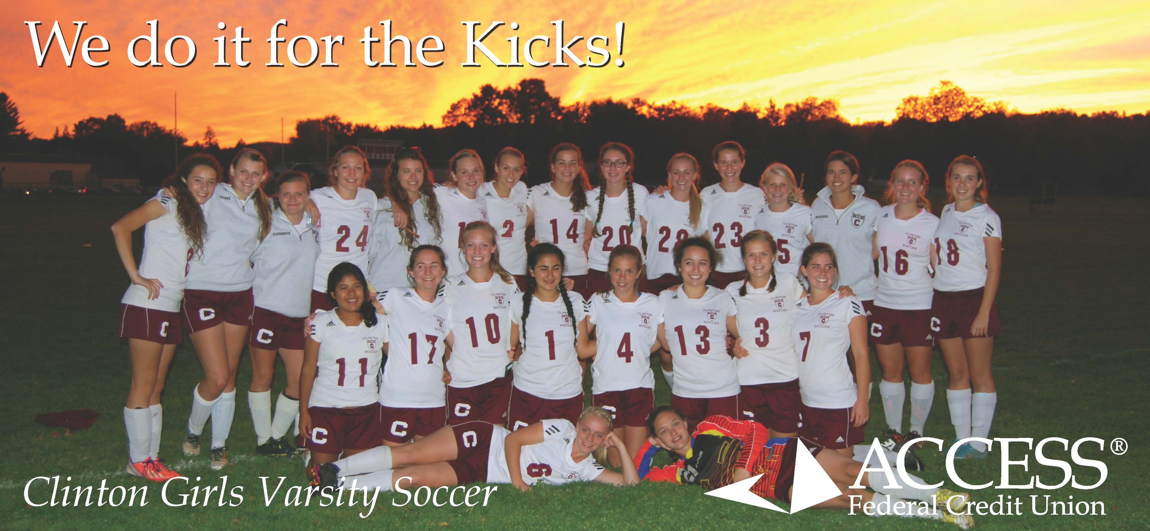 Clinton Girls Varsity Soccer