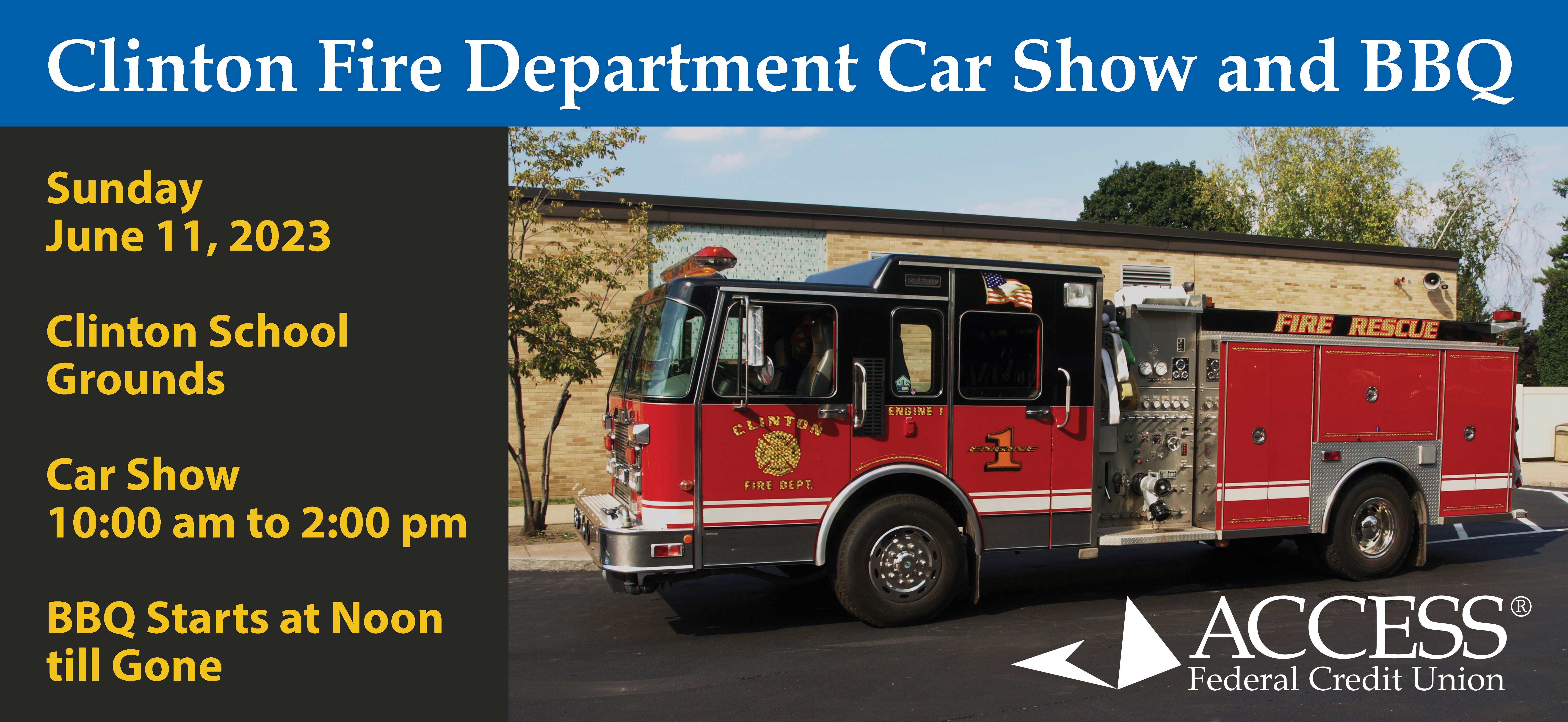 Clinton Fire Department BBQ