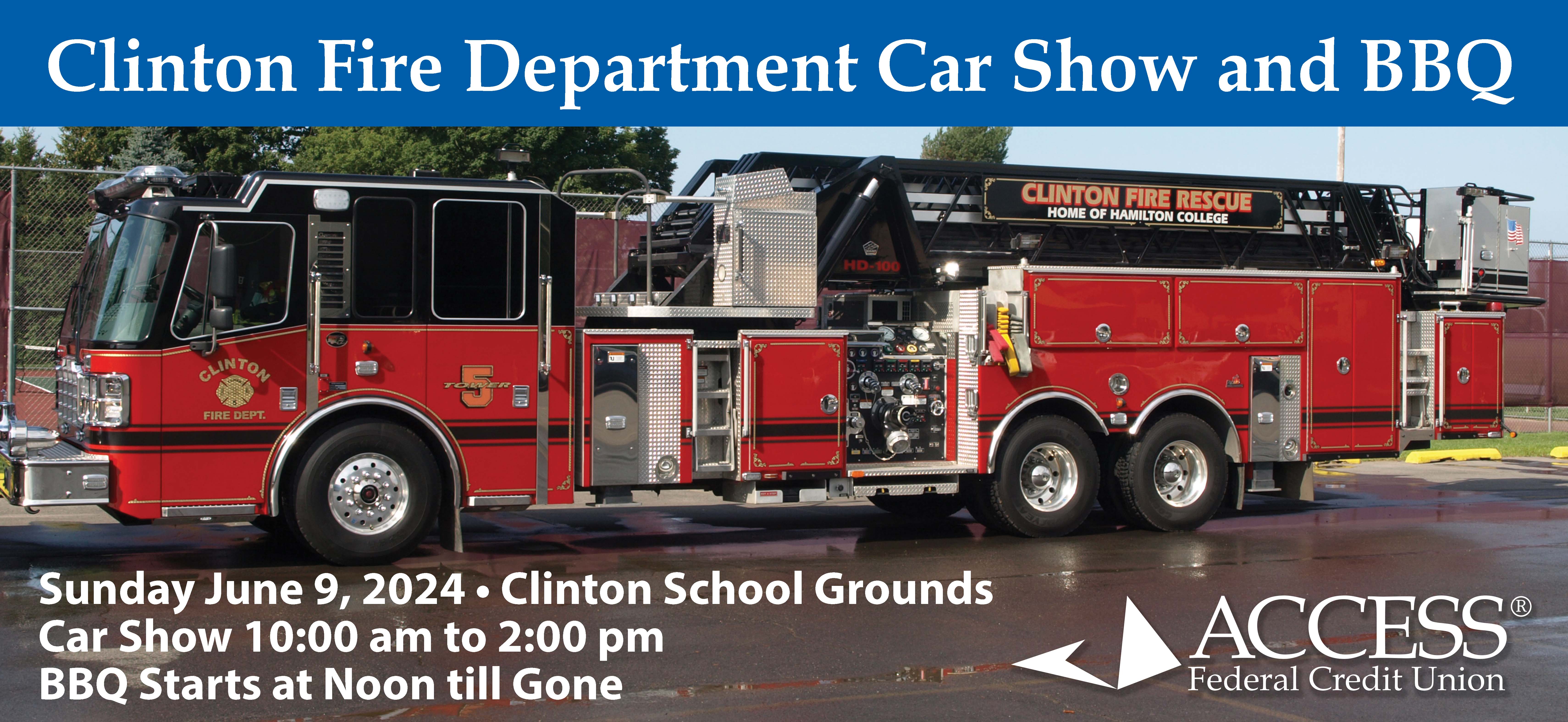 Clinton Fire Department BBQ
