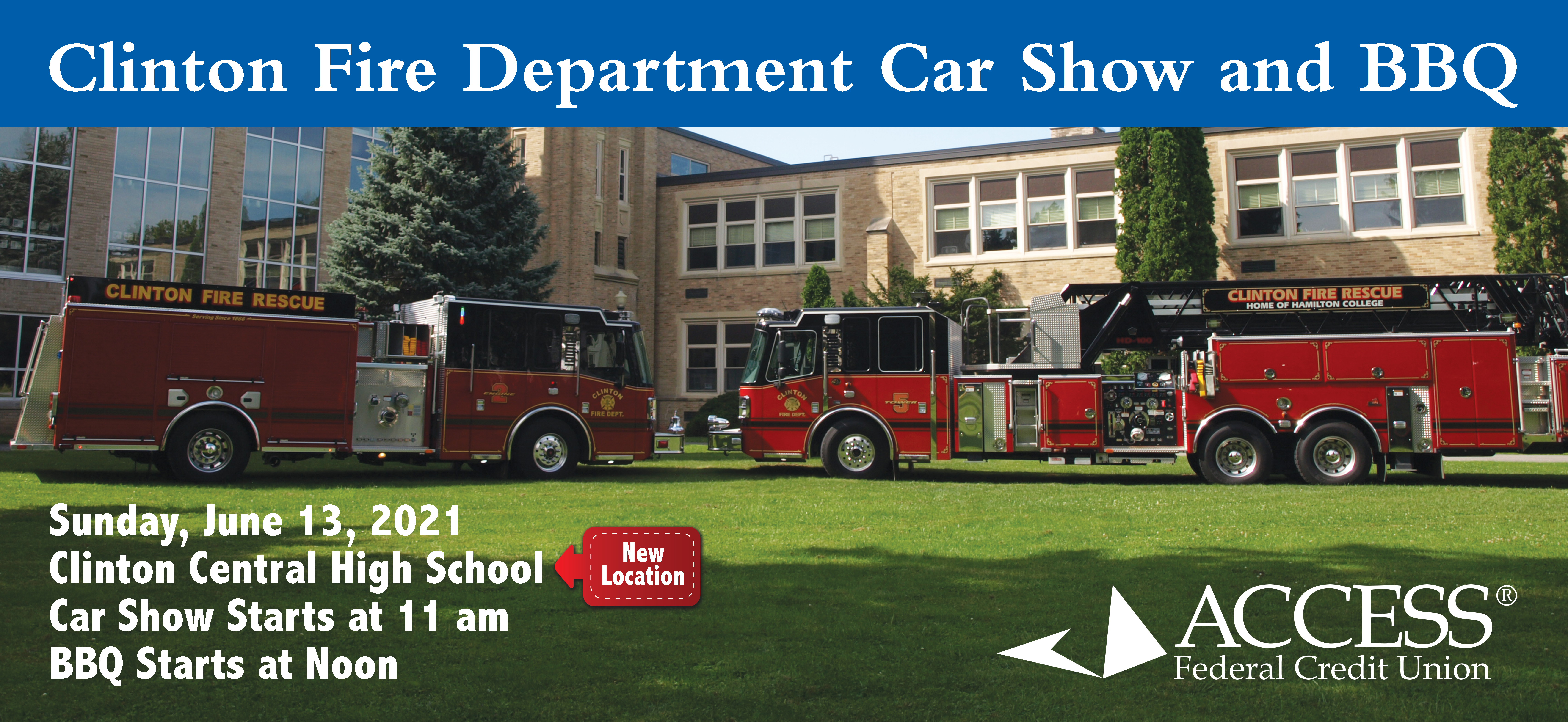 Clinton Fire Department Car Show and BBQ