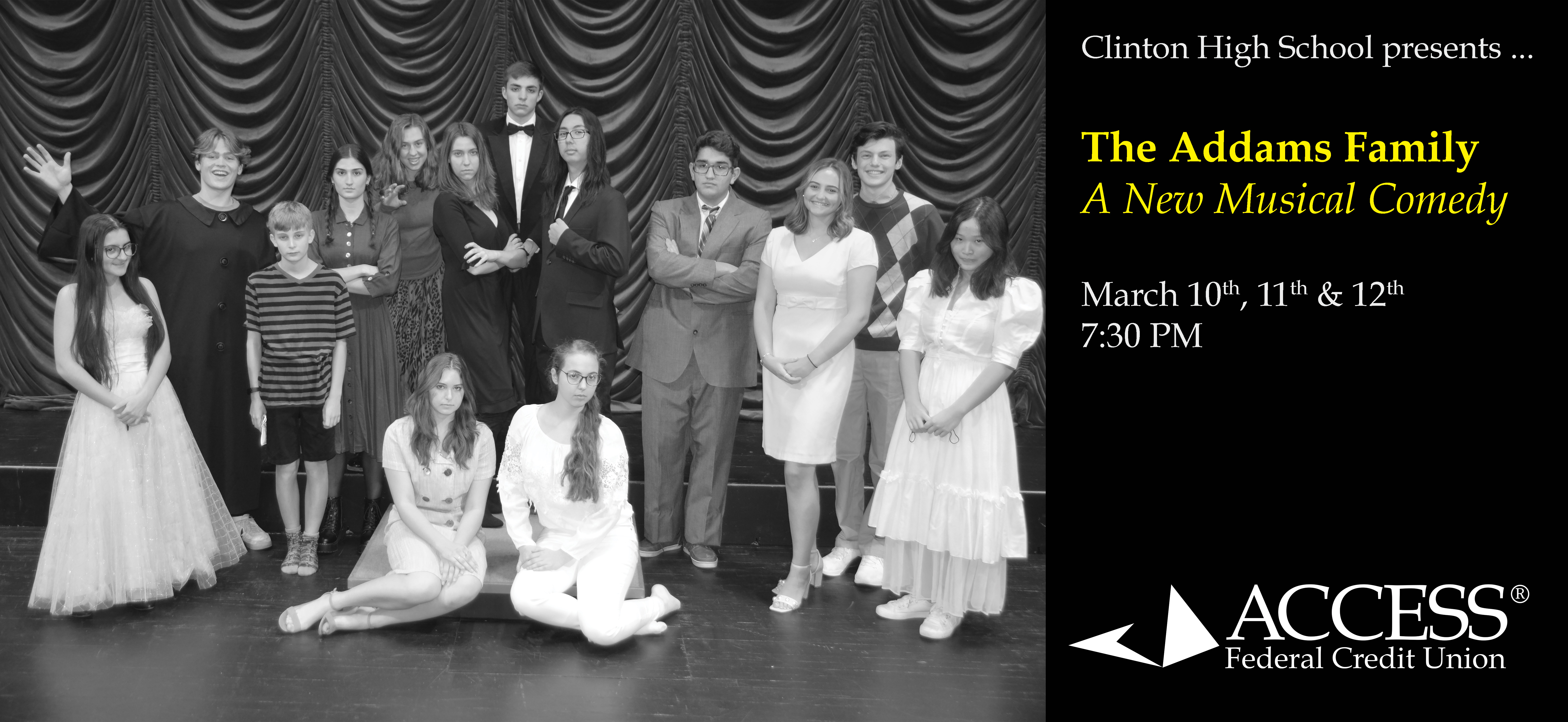 Clinton High School Presents The Addams Family