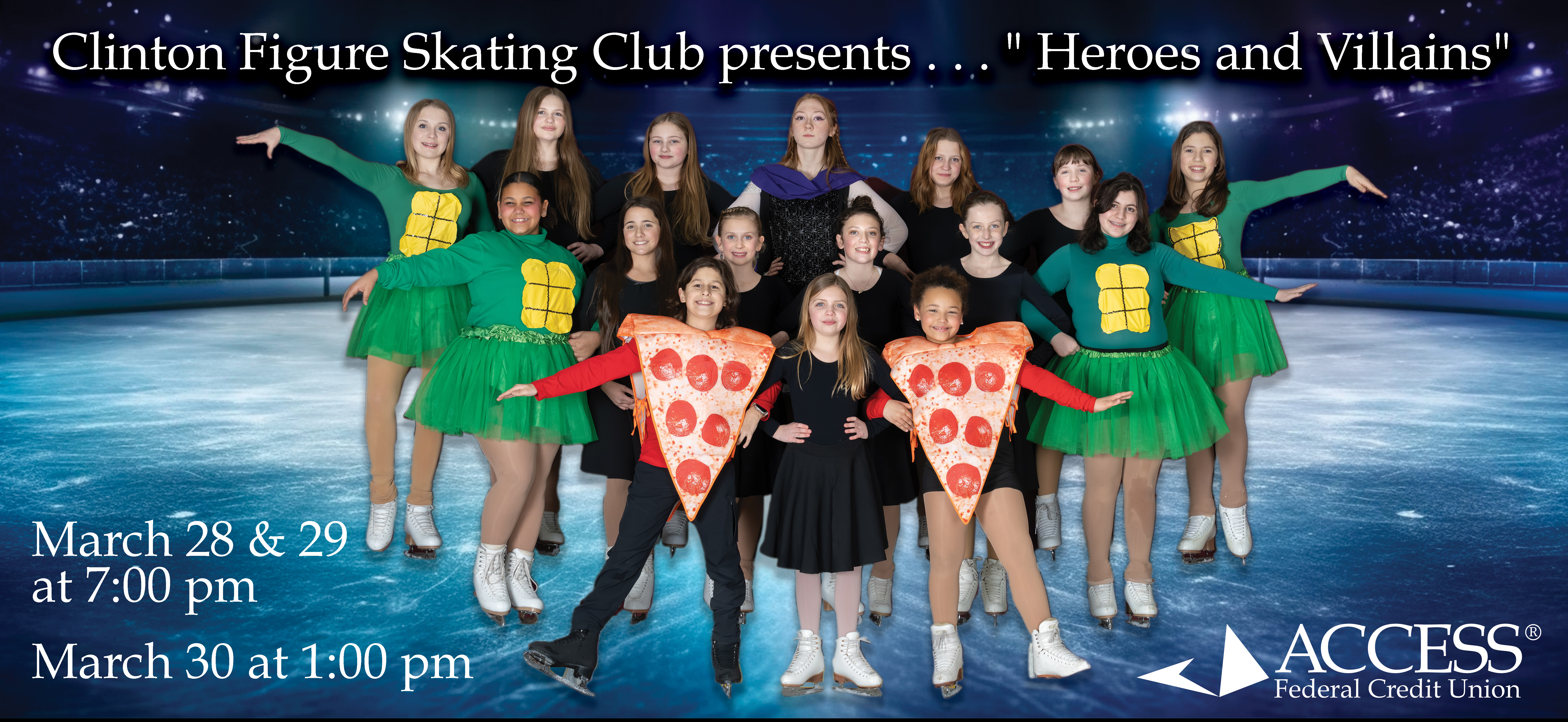 Clinton Skating Club Presents Heroes and Villains